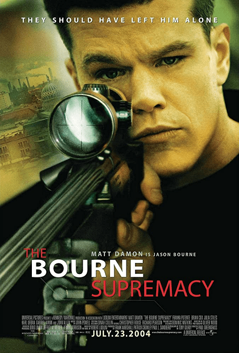 The Bourne 2 Supremacy (2004) สุดยอดเกมล่าจารชน