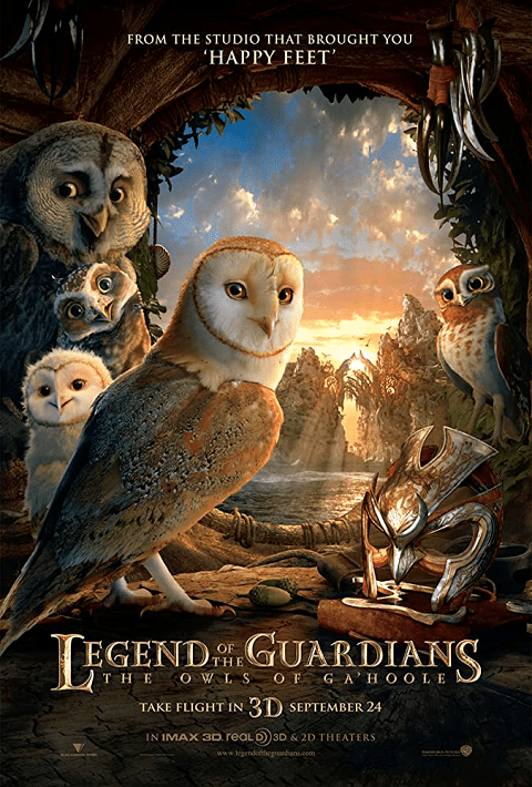 Legend of The Guardians The Owls of Ga Hoole (2010) มหาตำนานวีรบุรุษองครักษ์ นกฮูกผู้พิทักษ์แห่งกาฮูล